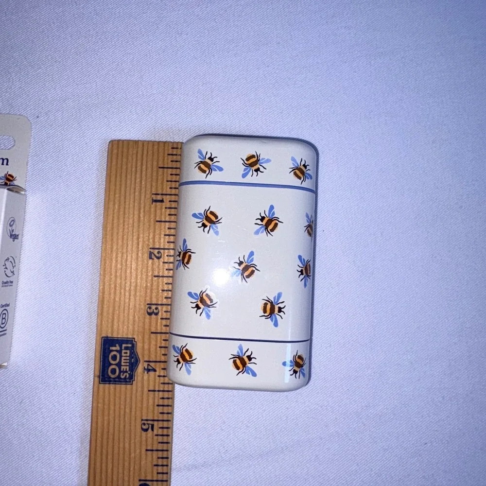 Wild Lip Balm Emma Bridgewater Case Manuka Honey Refill New Bee Print Eco